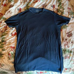 Calvin Klein blue tee shirt.  Size Large. Soft and stretchy.